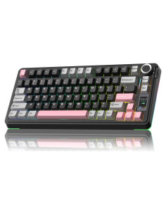 Teclado Mecánico Inalámbrico AULA S75 Pro RGB 75% PBT