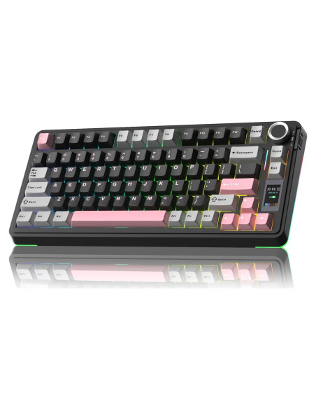 Teclado Mecánico Inalámbrico AULA S75 Pro RGB 75% PBT