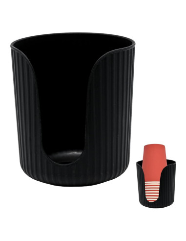 Dispensador de Tazas de Papel Wuyituart Negro 3oz-5oz