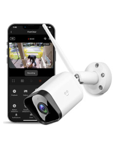 Cámara de Seguridad Exterior Geeni Hawk 3 1080p - WiFi, Visión Nocturna