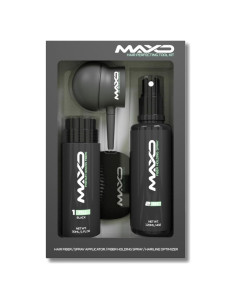 Kit de Engrosamiento de Cabello MAXD - Fibras, Spray y Aplicador