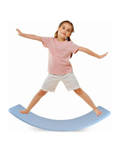 Tablero de Equilibrio HZLXNH de Madera Natural para Niños y Adultos