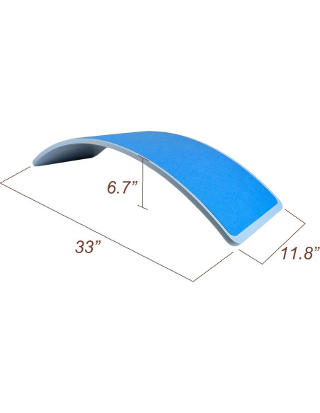 Tablero de Equilibrio HZLXNH de Madera Natural para Niños y Adultos