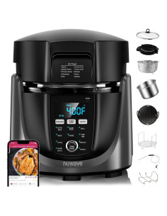 Olla de Presión Eléctrica y Freidora de Aire Nuwave Duet 6qt