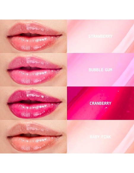 Aceite Labial Ruby Kisses Hidratante Rosa Bebé 27g