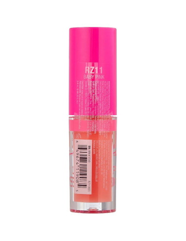 Aceite Labial Ruby Kisses Hidratante Rosa Bebé 27g