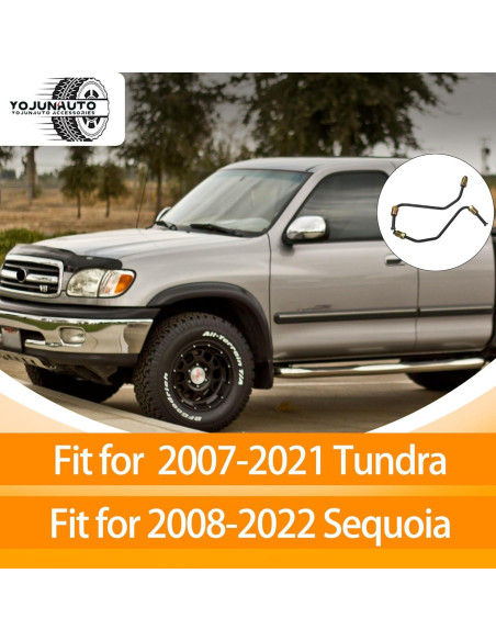 Tubo de freno delantero Yojunauto para Toyota Tundra/Sequoia