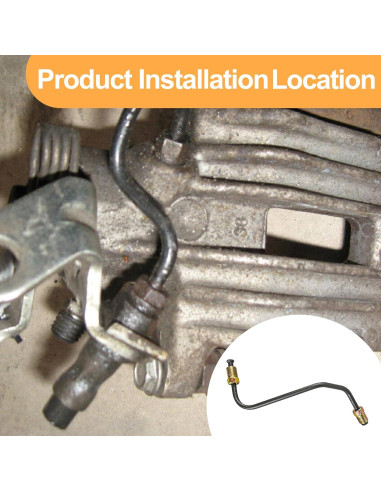 Tubo de freno delantero Yojunauto para Toyota Tundra/Sequoia