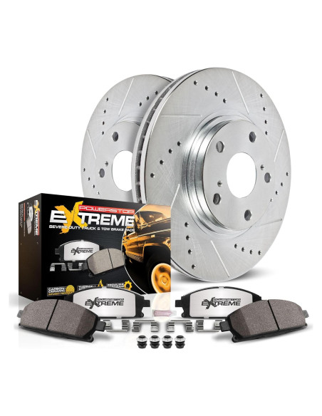 Kit de frenos traseros Power Stop Z36 para Lexus GX460 y Toyota 4Runner 2010-2013