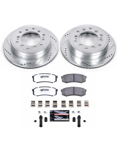 Kit de frenos traseros Power Stop Z36 para Lexus GX460 y Toyota 4Runner 2010-2013