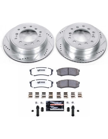 Kit de frenos traseros Power Stop Z36 para Lexus GX460 y Toyota 4Runner 2010-2013