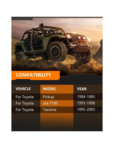 Amortiguadores Delanteros OCPTY para Toyota Pickup/T100/Tacoma