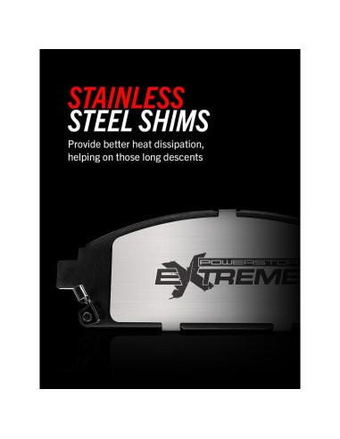 Kit de frenos traseros Power Stop Z36 para Lexus GX460 y Toyota 4Runner 2010-2013