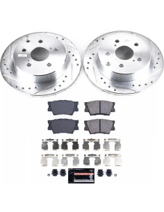 Kit de Freno Deportivo Power Stop K4671 con Discos Perforados 2