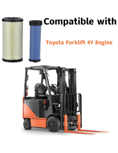 Kit de Filtro de Aire FLTRUCKTOP para Carretilla Elevadora Toyota