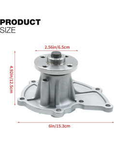 Inserto de Bomba de Agua LIDSCURA para Montacargas Toyota 7FG 8FG 2