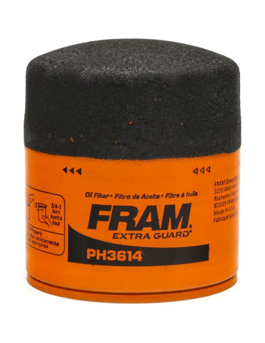 Filtro de aceite FRAM Extra Guard PH3614 para motor 16,093 km