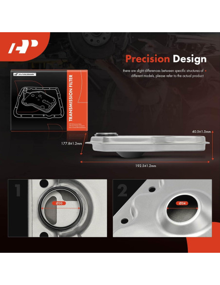 Filtro de aceite de transmisión automática A-Premium para Toyota