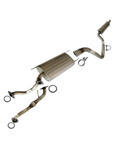 Kit de Escape Intermedio Acero Inoxidable Escape Northeastern para Lexus LX 470 y Toyota LandCruiser 4.7L