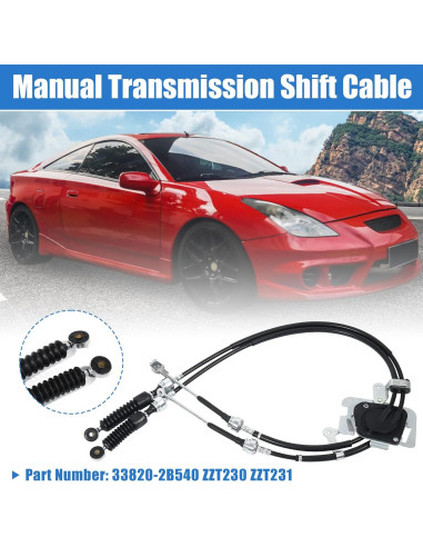 Cable de Cambio de Transmisión Manual X AUTOHAUX para Toyota Celica 2000-2005