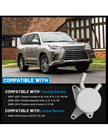 Enfriador de Aceite de Transmisión Aumzong 33490-34010 para Toyota