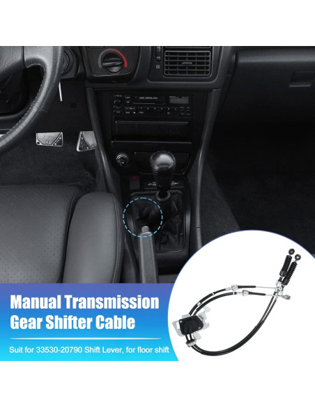 Cable de Cambio de Transmisión Manual X AUTOHAUX para Toyota Celica 2000-2005