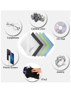 Paquete de 15 Paños de Microfibra Purest Spring 18x12 cm 2