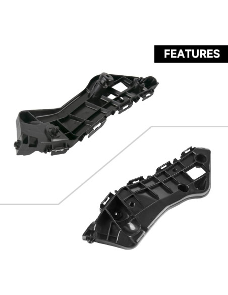 Soporte de Parachoques Frontal YOLLKY para Toyota RAV4 2016-2018