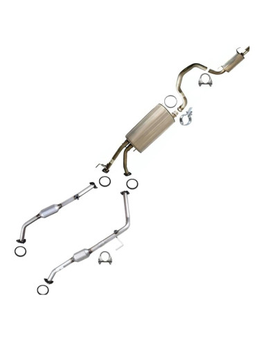 Sistema de Escape Completo Northeastern para Toyota Sequoia 2001-2004