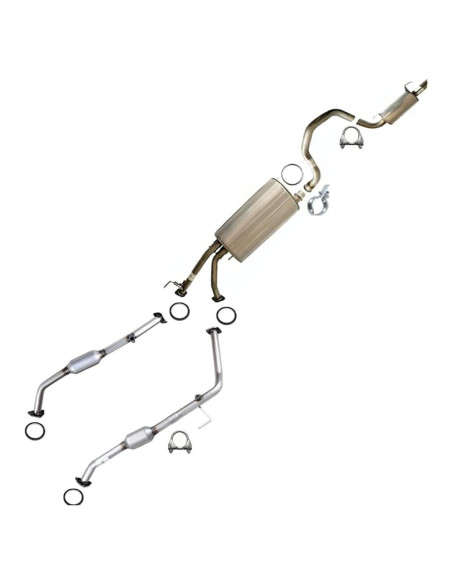 Sistema de Escape Completo Northeastern para Toyota Sequoia 2001-2004