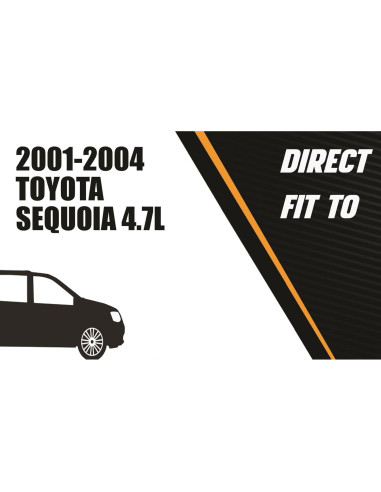 Sistema de Escape Completo Northeastern para Toyota Sequoia 2001-2004