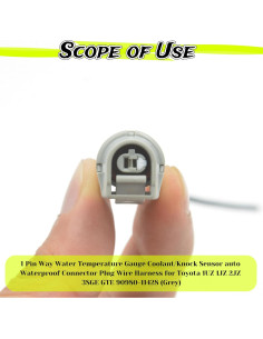 Conector Unidireccional ALFOCI 90980-11428 para Sensor Toyota 2