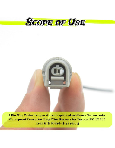 Conector Unidireccional ALFOCI 90980-11428 para Sensor Toyota