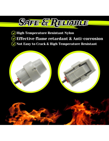 Conector Unidireccional ALFOCI 90980-11428 para Sensor Toyota