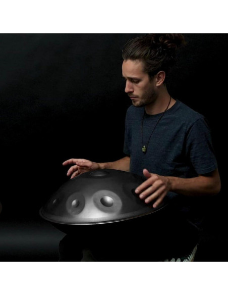 Handpan Kurd 55.88cm Re menor - 9 Notas, Sonido 440Hz