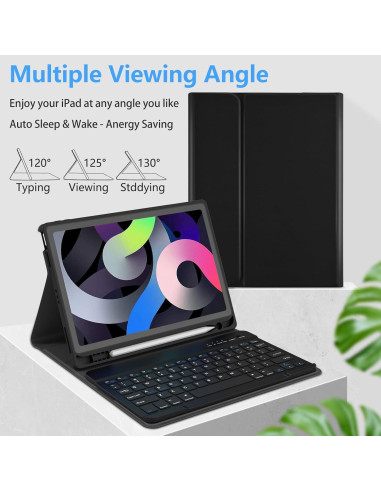 Funda con Teclado TaIYanG para iPad Air 10.9" y 11"