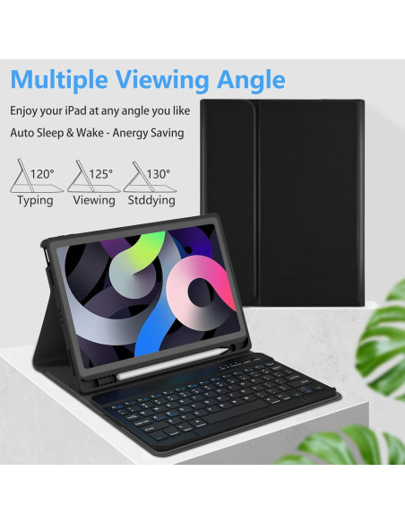 Funda con Teclado TaIYanG para iPad Air 10.9" y 11"