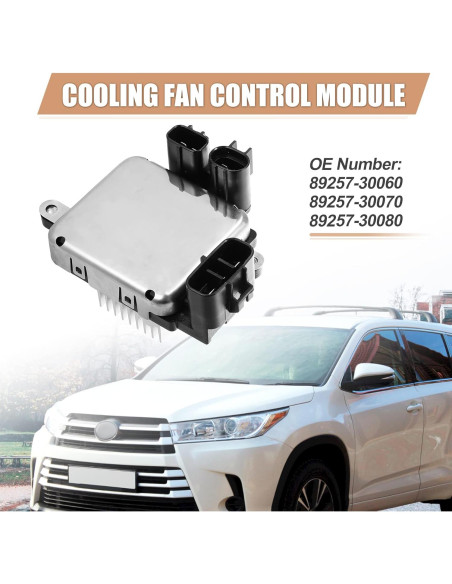 Controlador de Ventilador de Refrigeración X AUTOHAUX para Toyota