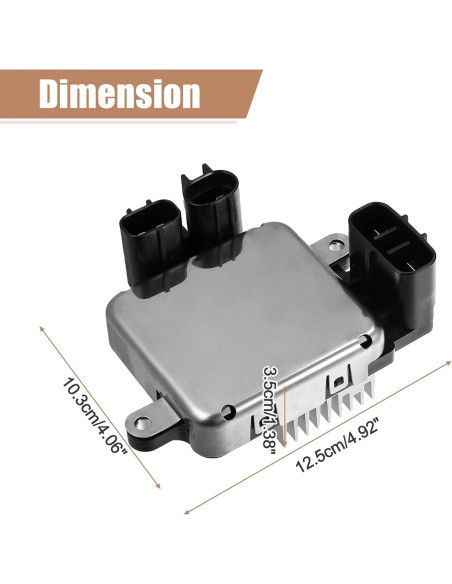 Controlador de Ventilador de Refrigeración X AUTOHAUX para Toyota
