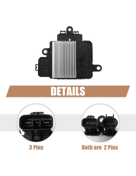 Controlador de Ventilador de Refrigeración X AUTOHAUX para Toyota