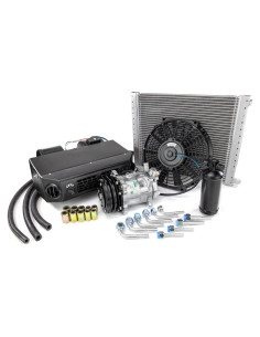 Kit de Aire Acondicionado Completo Verde 12V - 18000 BTU