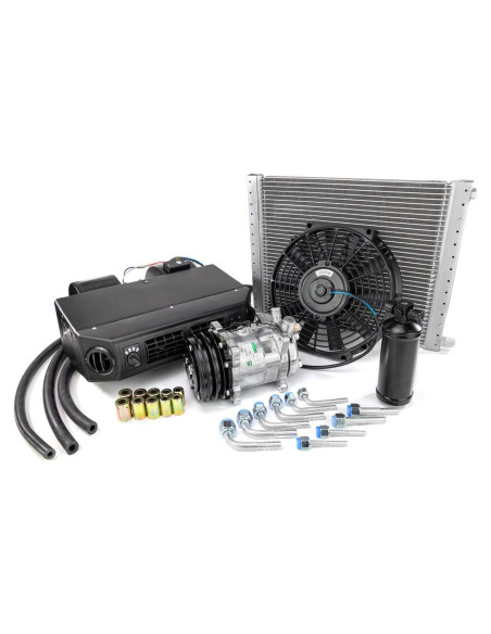 Kit de Aire Acondicionado Completo Verde 12V - 18000 BTU