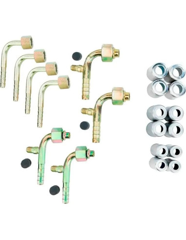 Kit de Aire Acondicionado Completo Verde 12V - 18000 BTU