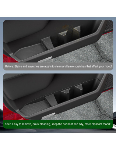 Bandeja de Almacenamiento Lateral Toyota 4Runner 2025 xipoqix 2Pcs