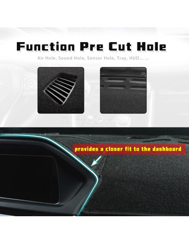 Cubierta de tablero Airyfluxx para Toyota Corolla 2019-2024