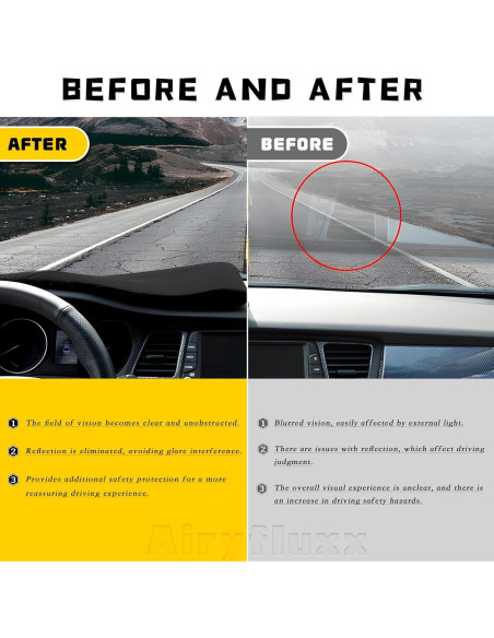 Cubierta de tablero Airyfluxx para Toyota Corolla 2019-2024