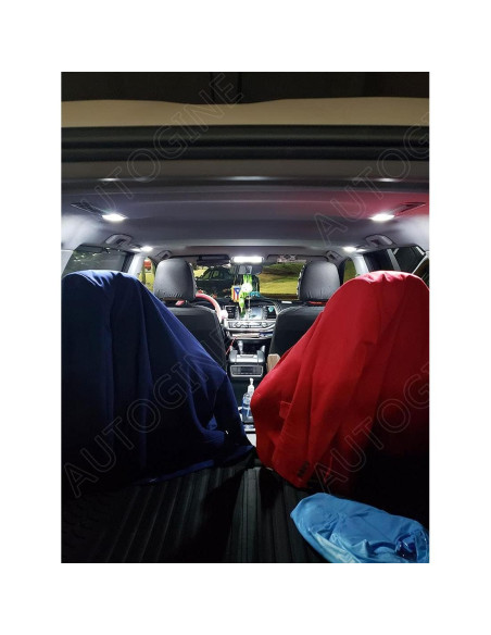 Kit de Luces LED Interiores AUTOGINE para Toyota Highlander 2014-2019