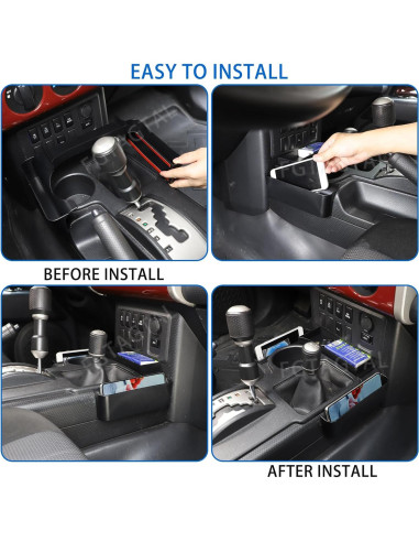 Bandeja Organizadora de Cambios Fgtagtal para Toyota FJ Cruiser 2007-2021