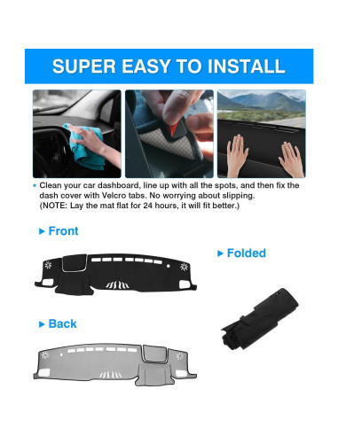 Cubierta de tablero Autorder para Toyota Highlander 2020-2025