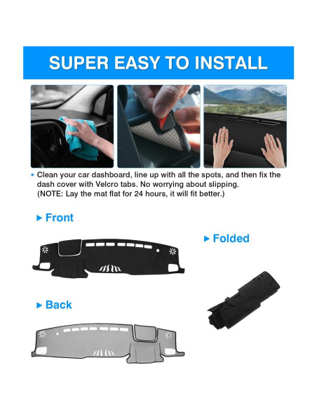 Cubierta de tablero Autorder para Toyota Highlander 2020-2025